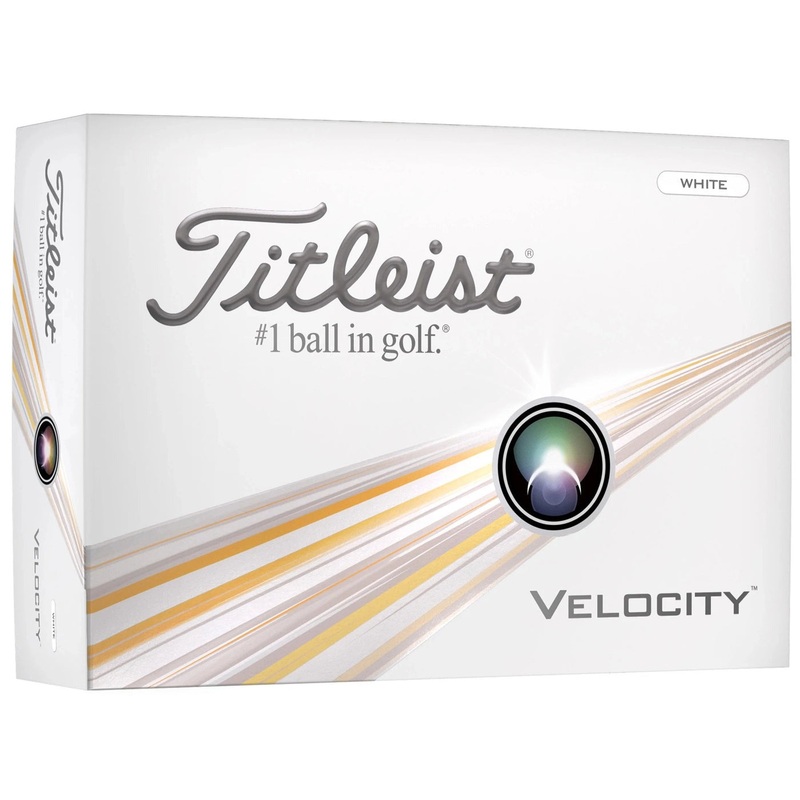 Titleist Velocity 2024 Golf Balls – White
