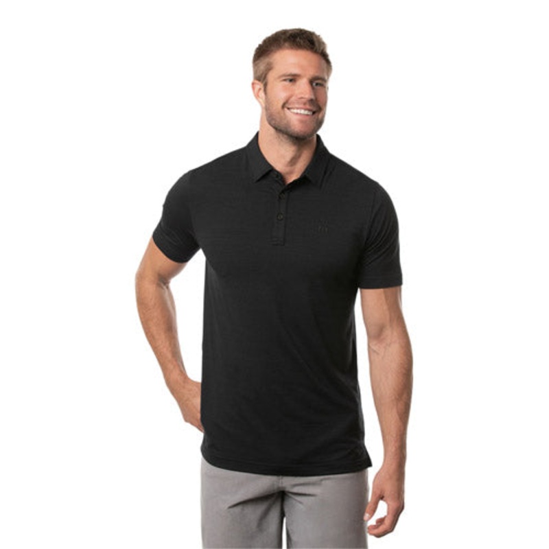 Travis Mathew ‘The Heater’ Men’s Golf Polo -Black