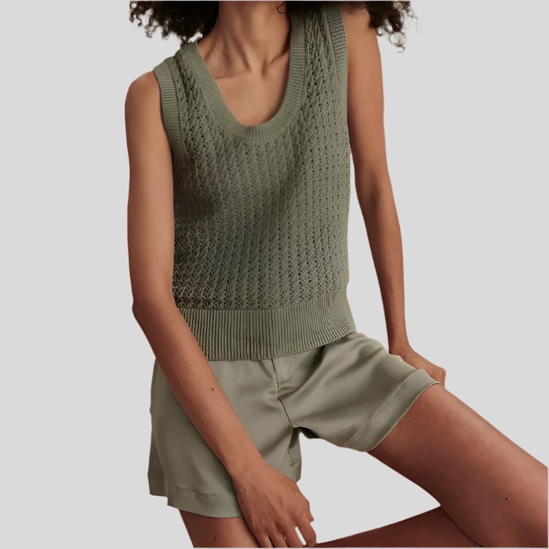 Varley Ferns Knit Tank – Shadow