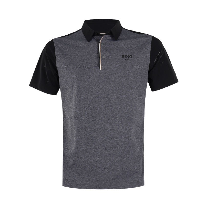 BOSS GOLF Hot Summer Men’s Polo (Medium Grey)