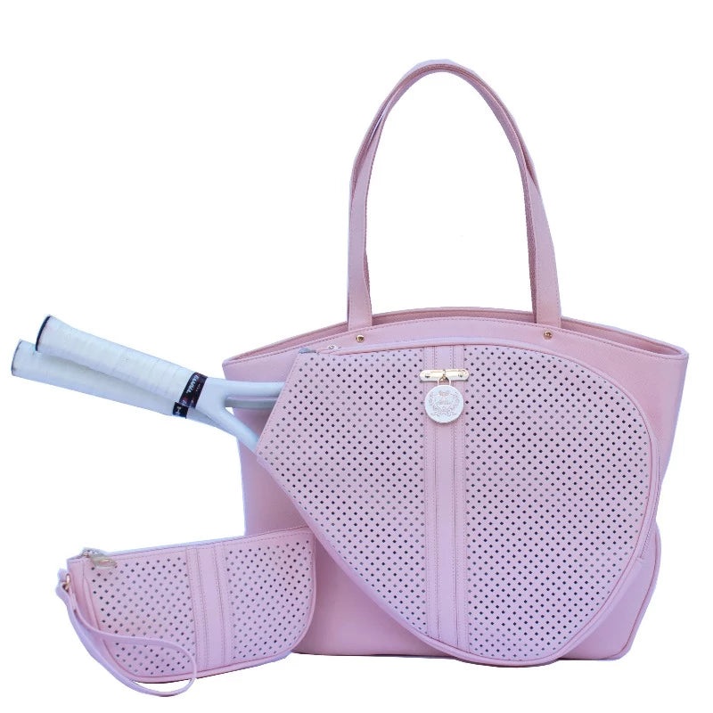 Court Couture Cassanova Perforated Bag – Pink