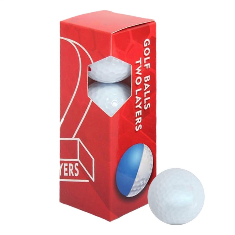 Golf Balls – 3x Long Distance Golf Balls for Beginners – Portable Outdoor Practice Balls for Garden Use, Ideal Gift for Dad and Husband