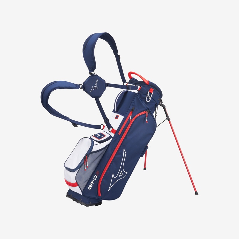 Mizuno – BR-D3 Stand Bag Navy/Red 2024