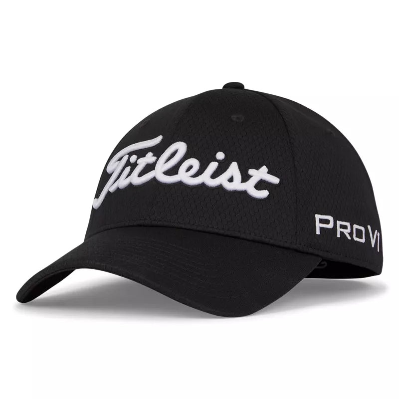 Titleist Tour Elite Hat – Black/White