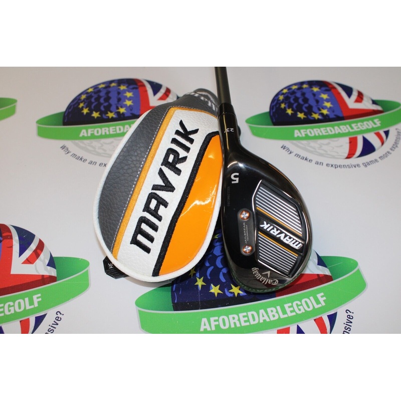 Used Callaway Mavrik 23 Degree #5 Hybrid Project X Catalyst 65G Graphite Regular