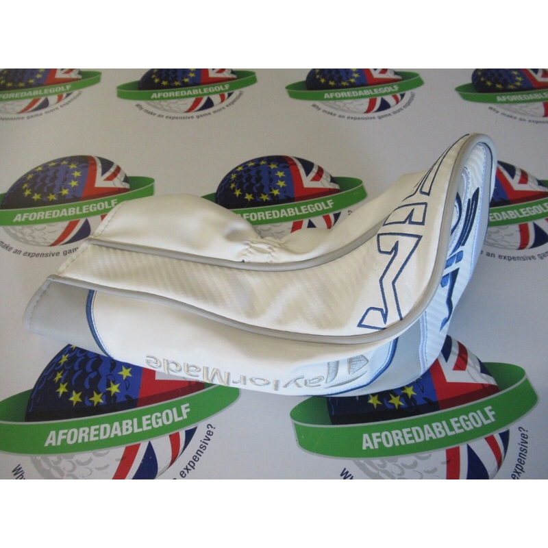 Used Taylormade Sim White Driver Head Cover