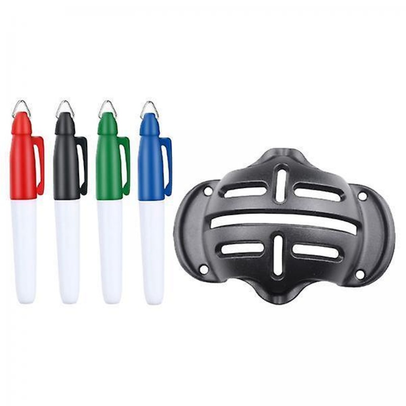 2xSports Alignment Golf Ball Marker Line Tool Drawing Liner Set w/ 4 Pens B