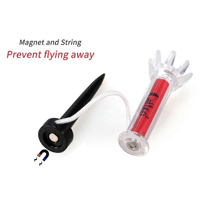 79mm/90mm 5Pcs Golf Training Ball Tee Magnetic Step Down Golf Ball Holder Tees Golf Accessories