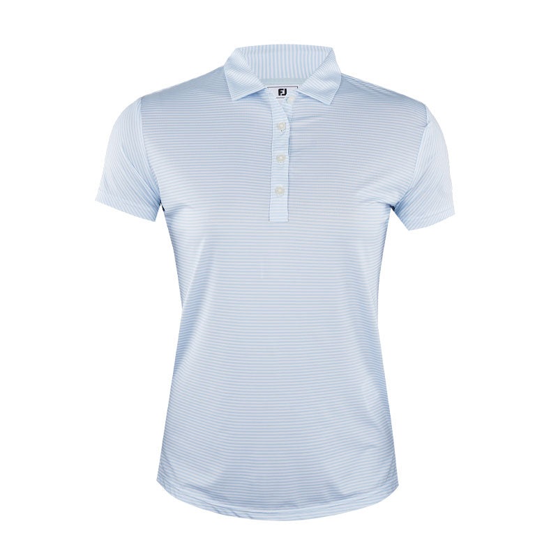 FOOTJOY Stripe Women’s Polo (Blue)