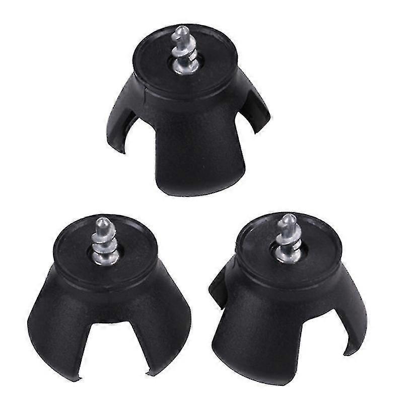 Mini Golf Ball Pick Up Tools Retriever Golf Ball Retracted Golf Ball Picker(3 Pieces, Black)