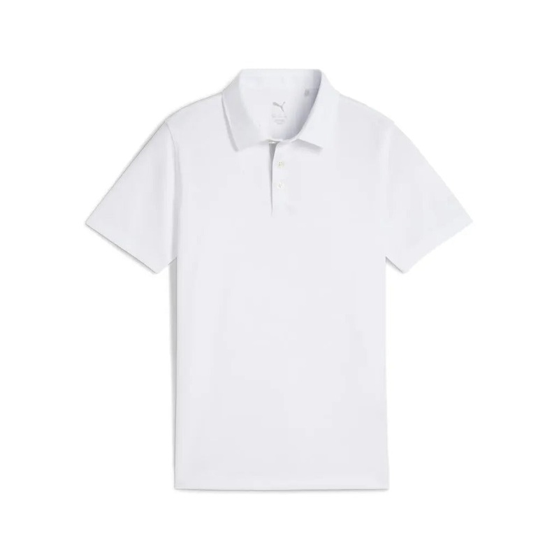 PUMA Boys Pure 2.0 Polo – White Glow