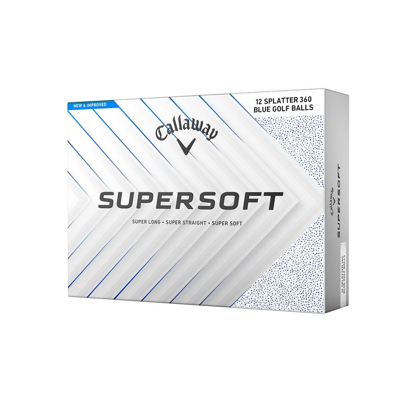 Supersoft ’25 1 Doz – Blue Splatter