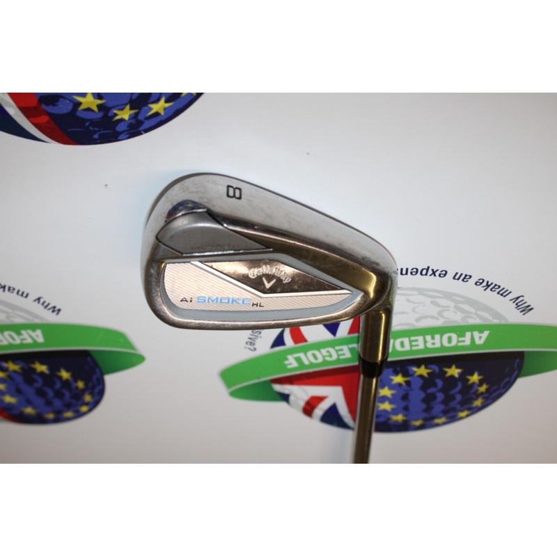 Used Callaway Ai Smoke Hl 8 Iron True Temper Dynamic Gold R300 Steel Regular