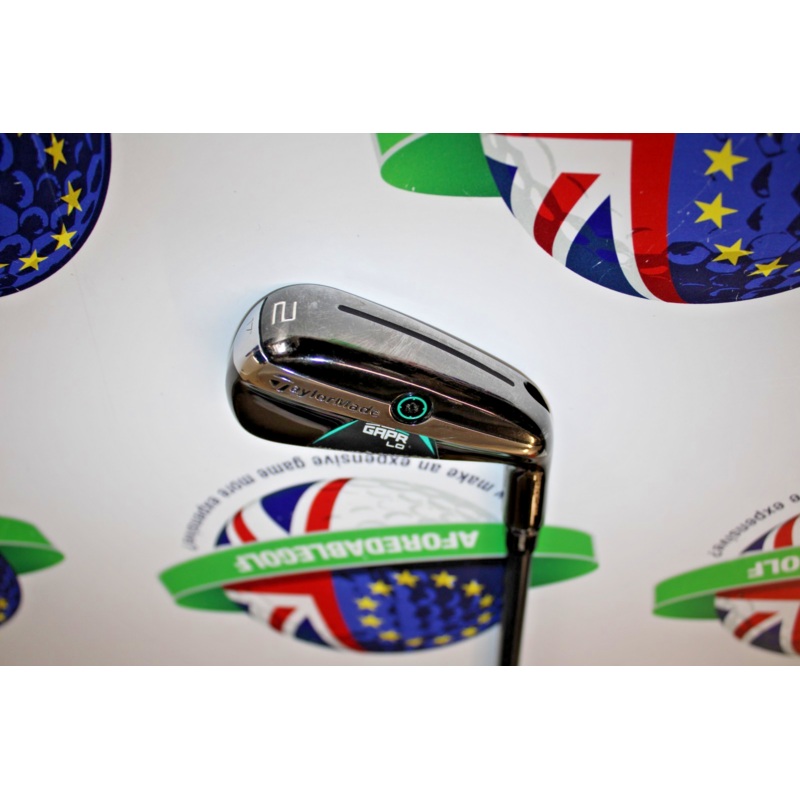 Used Taylormade Gapr Lo 2 Iron Kbs Hybrid 80G Graphite Shaft X Flex