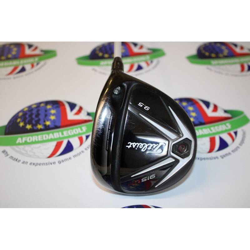 Used Titleist 915 D3 9.5 Degree Driver Aldila Rogue 95 Msi 70G 3.3 Stiff Flex