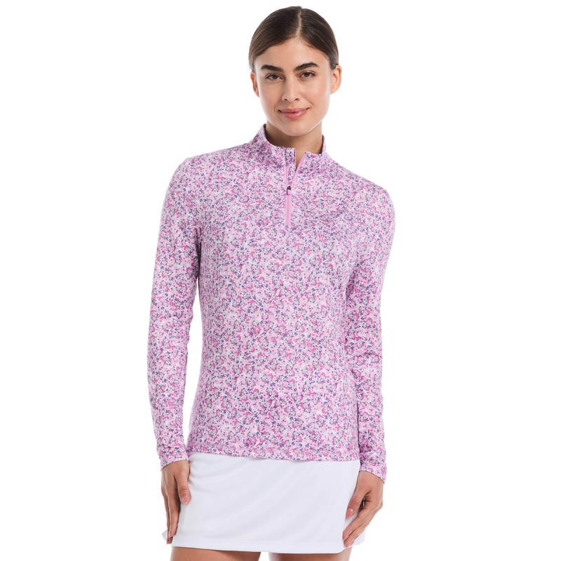 Women’s Mini Floral Printed Polo