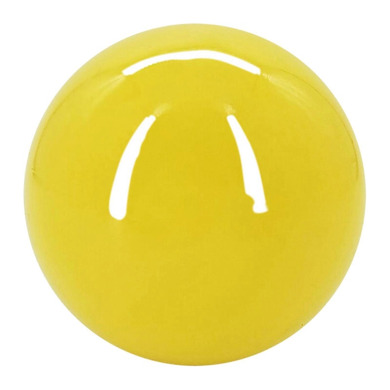 1 Piece of Park Golf Ball Diameter 60mm 2.36inch Golf Balls Tee Clip Blue Yellow Red Green Solid Color Park Golf Balls  Yellow