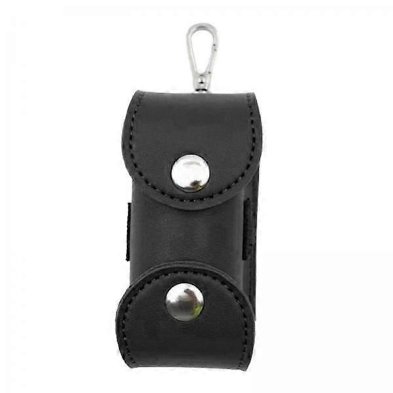 2x Golf Ball Holder Bag Utility Leather Waist Bag 2 Golf Balls 2 Golf Jerseys 1