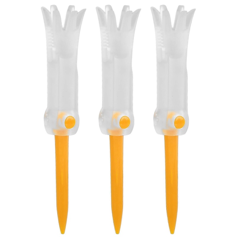 Foldable Training Golf Tee Anti Flying Rotatable Practice Accessories Ball Studs For Golf