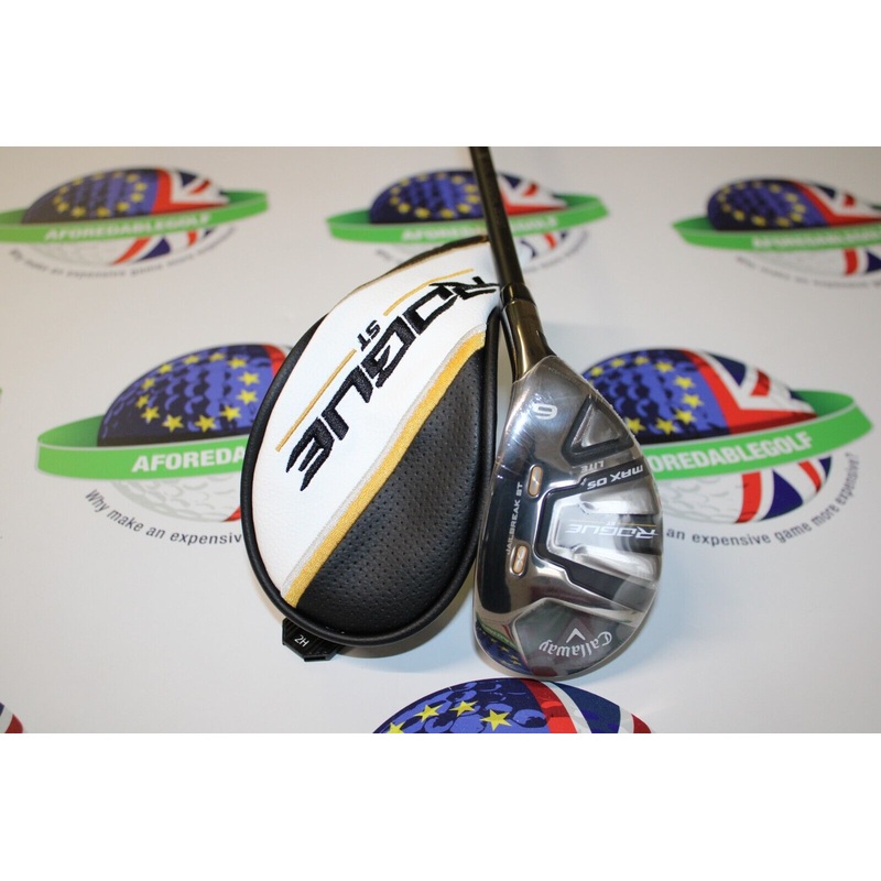 New Callaway Rogue St Max Os Lite #6 Hybrid Hzrdus Dtd 6.0 70G Graphite Stiff