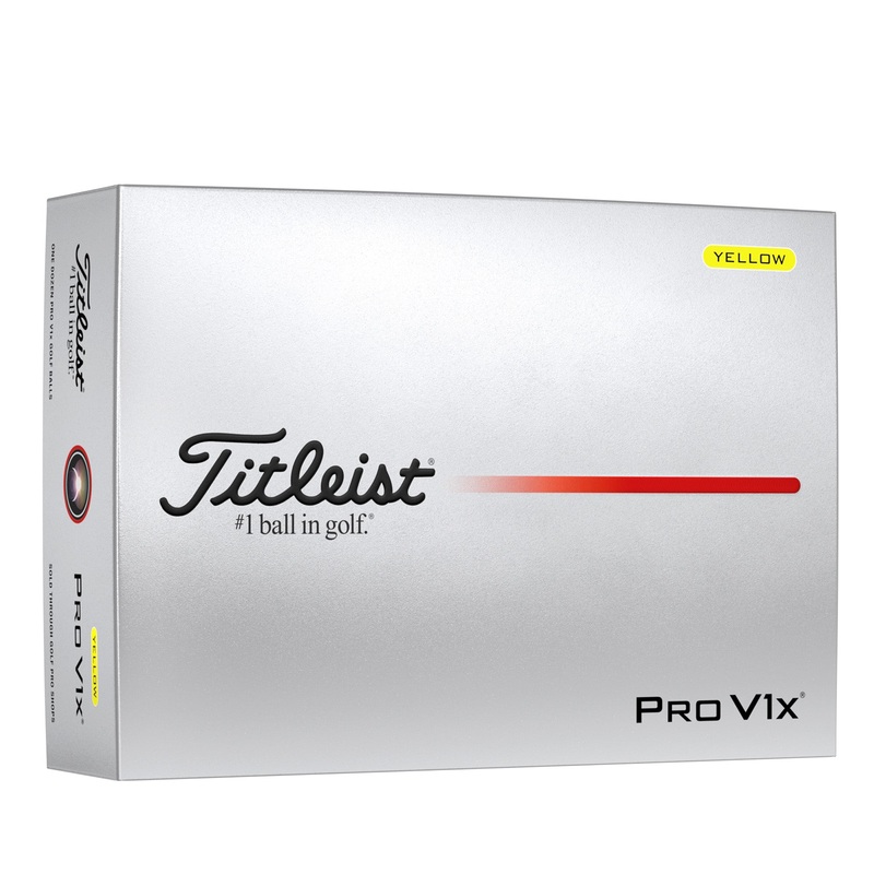 Titleist Pro V1x 25 – Yellow