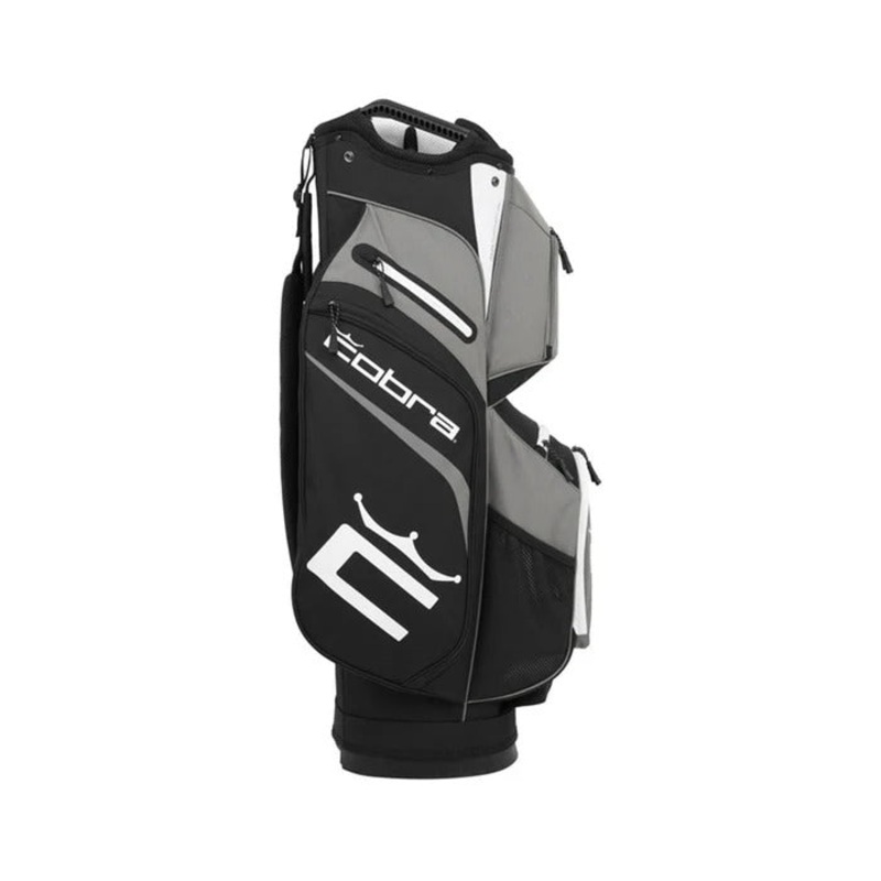 COBRA Signature Cart Bag – Black/Castle Rock/White Glow