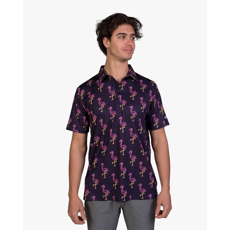 Dirty Bird Cool Tech Performance Golf Polo