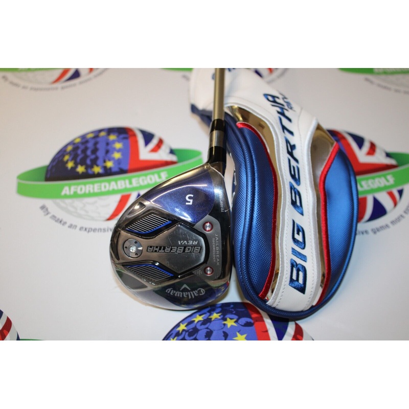 New Callaway Left Hand Big Bertha Reva #5 Wood Aldila Ascent 40G Womens Flex