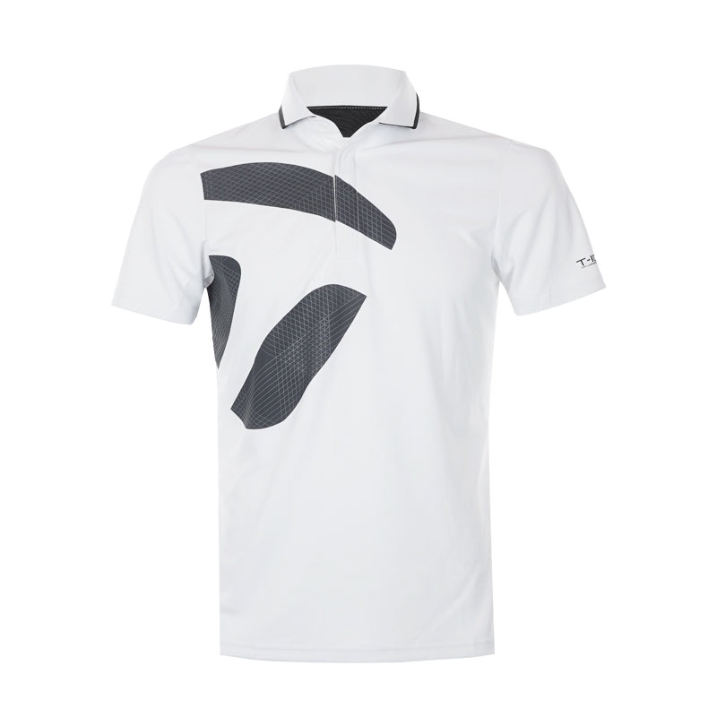 TAYLORMADE T-ICE Metal Mens Polo (White)