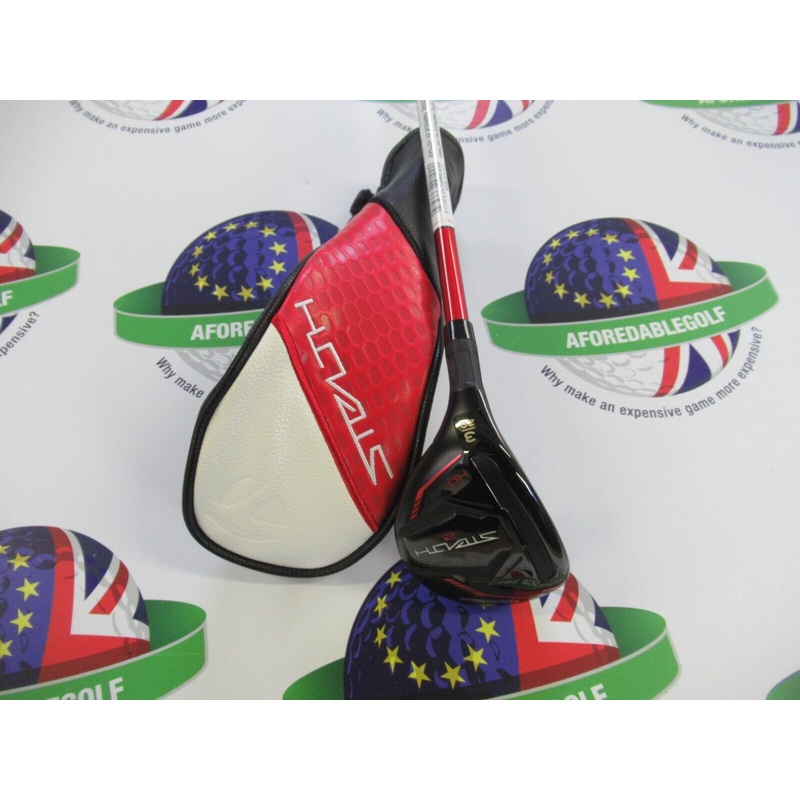 Used Taylormade Stealth 2 Plus Left Hand 20 Degree 3 Hybrid Speeder Nx 60G Stiff Flex