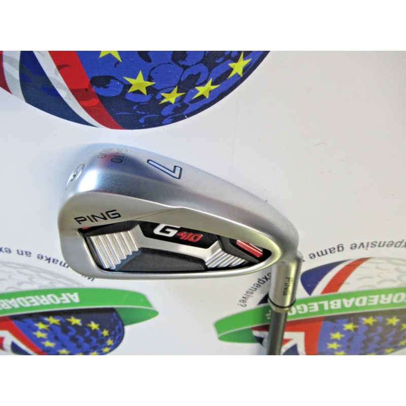 Ping G410 Blue Demo 7 Iron Alta Cb Swt Graphite Shaft Sr Flex