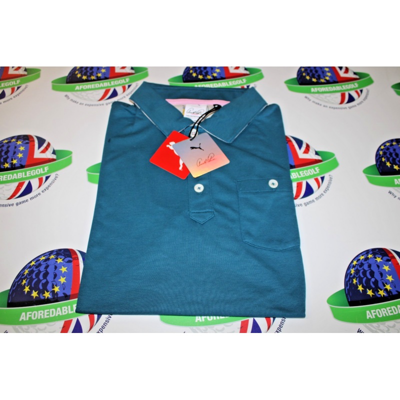 Puma limited edition Arnold Palmer signature pocket polo shirt legion medium
