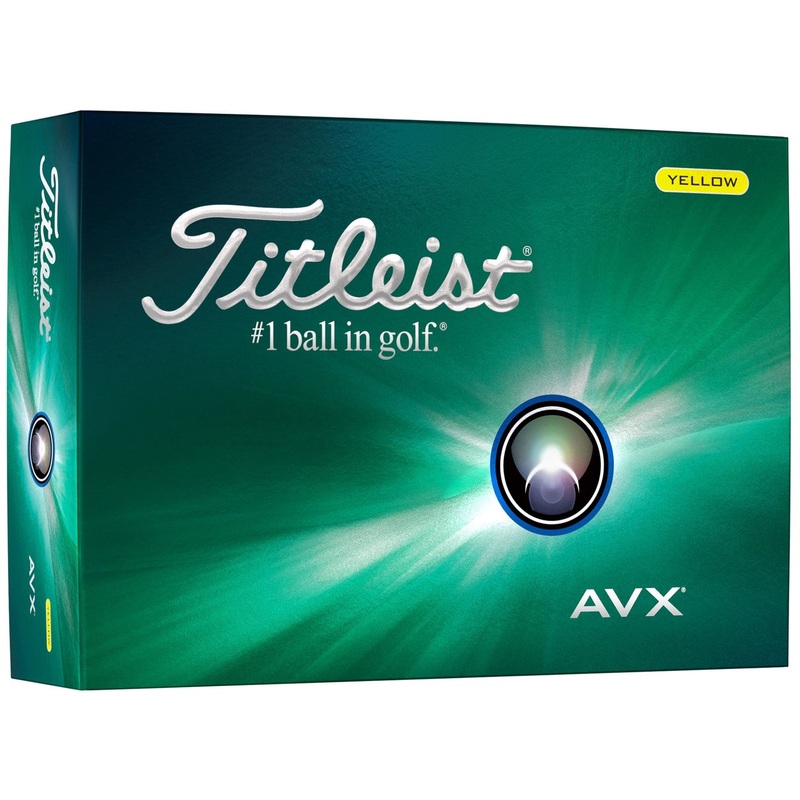 Titleist AVX 2024 Golf Balls – Yellow