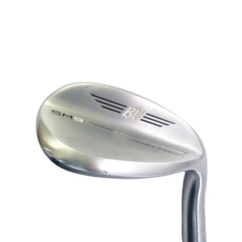 Titleist: Vokey SM9 Tour Chrome 58 14K Wedge Steel Wedge Flex Right Hand