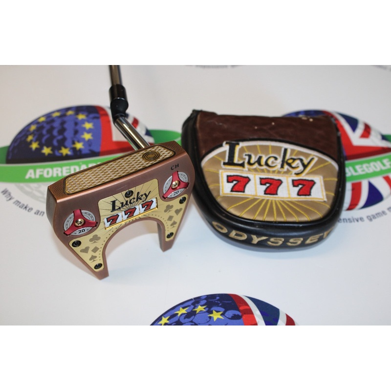 Used Odyssey Lucky 777 33 Putter & Head Cover