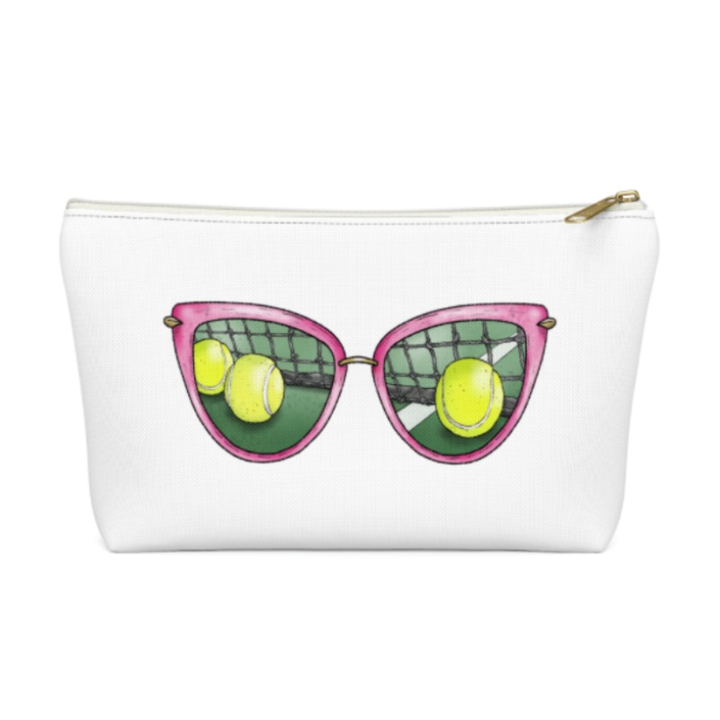 Bloom Designs Zip Pouch – Tennis Shades