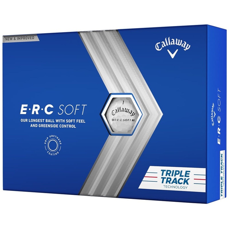 Callaway ERC Soft Triple Track 1 Doz – White