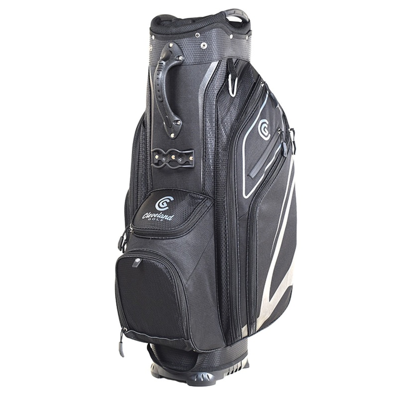 Cleveland Lightweight Cart Bag – Black/Black