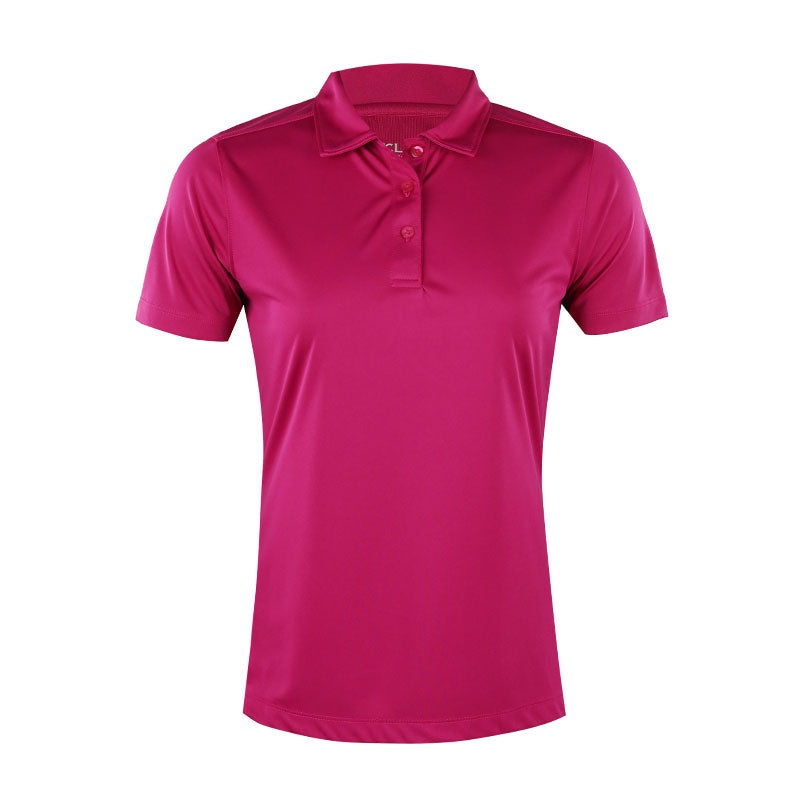 CUTTER & BUCK Clique Parma Tech Jersey Women’s Polo (Ribbon Pink)