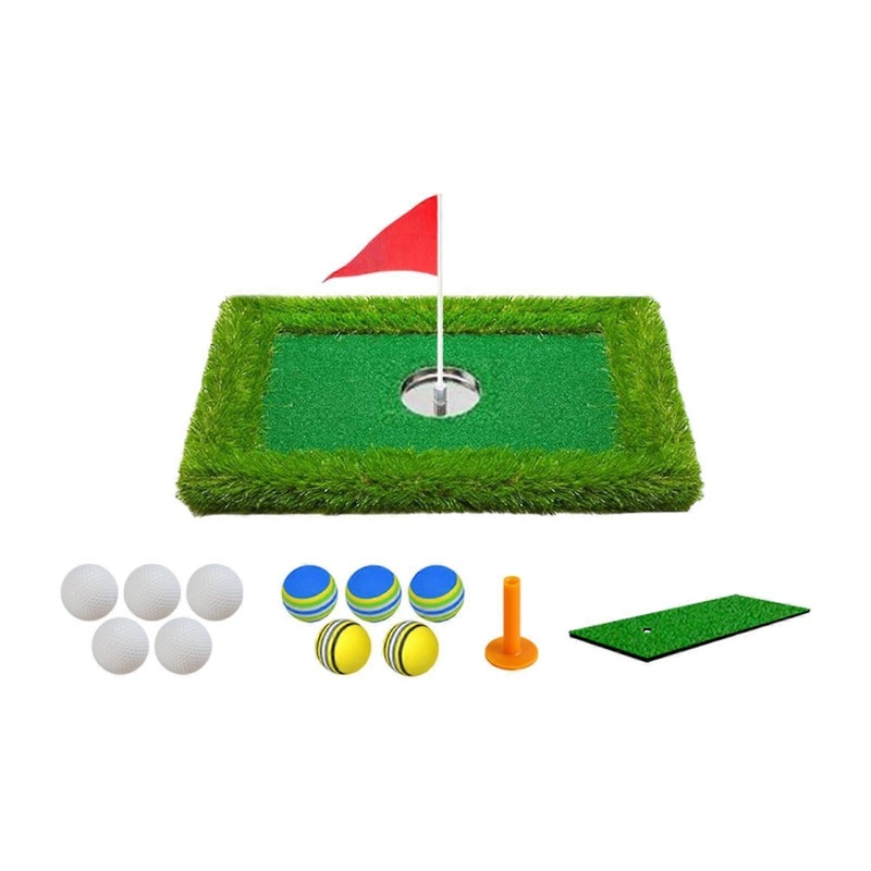 Pool Float Golf Green Supplies Turf Game Chipping Green Practice Mat for Golfer Backyard Sports Lake Outdoor Activities 1 Set of Mat