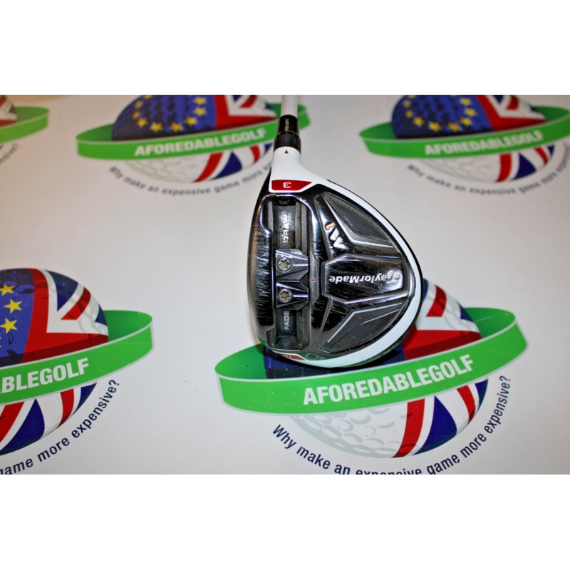 Used Taylormade M1 15 Degree 3 Wood Mitsubushi Rayon FubUKi Z65 X5Ct Stiff Flex