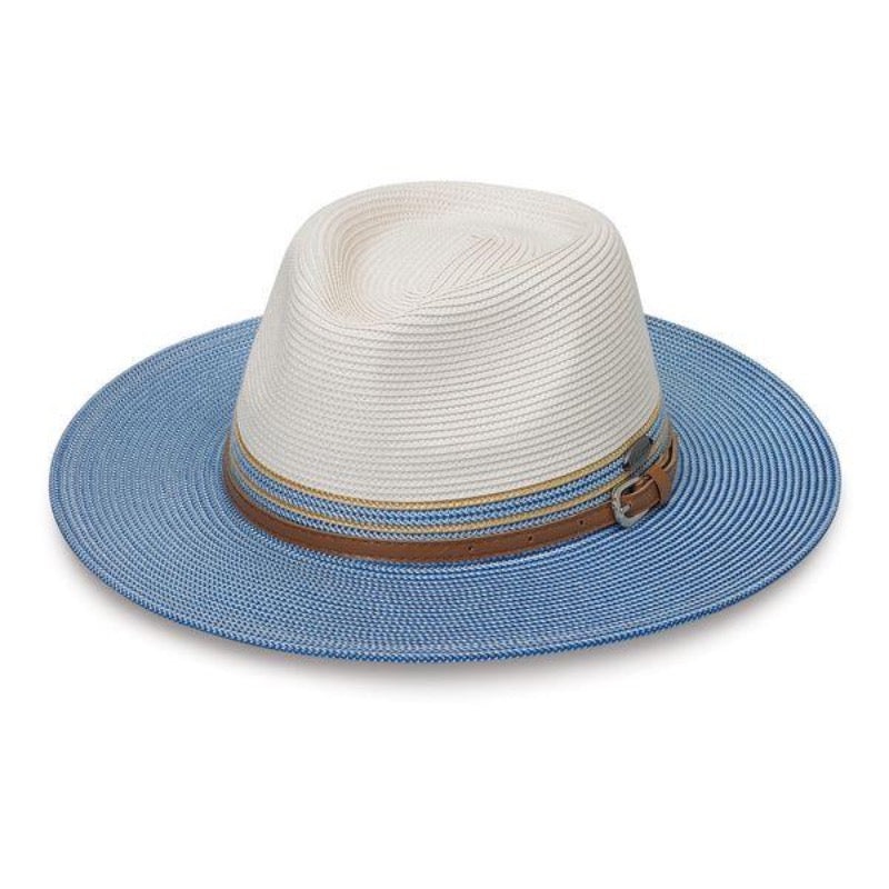Wallaroo Kristy Hat – Ivory/Ice Blue