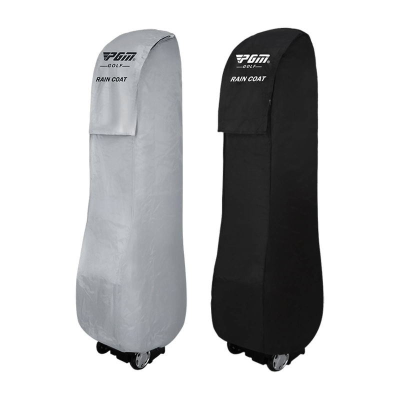 2 Pcs Golf Club Bag Travel Sports Cover Waterproof Fabric Case Rain Covers