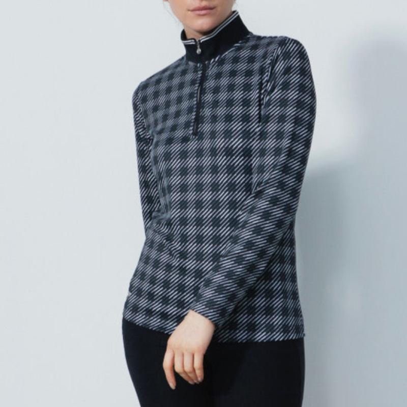 Daily Sports Barrie L/S Mock – Black Check