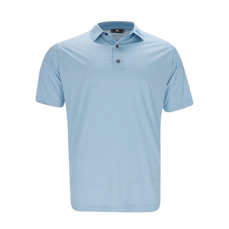 FOOTJOY 3D Lisle Men’s Polo (Blue)