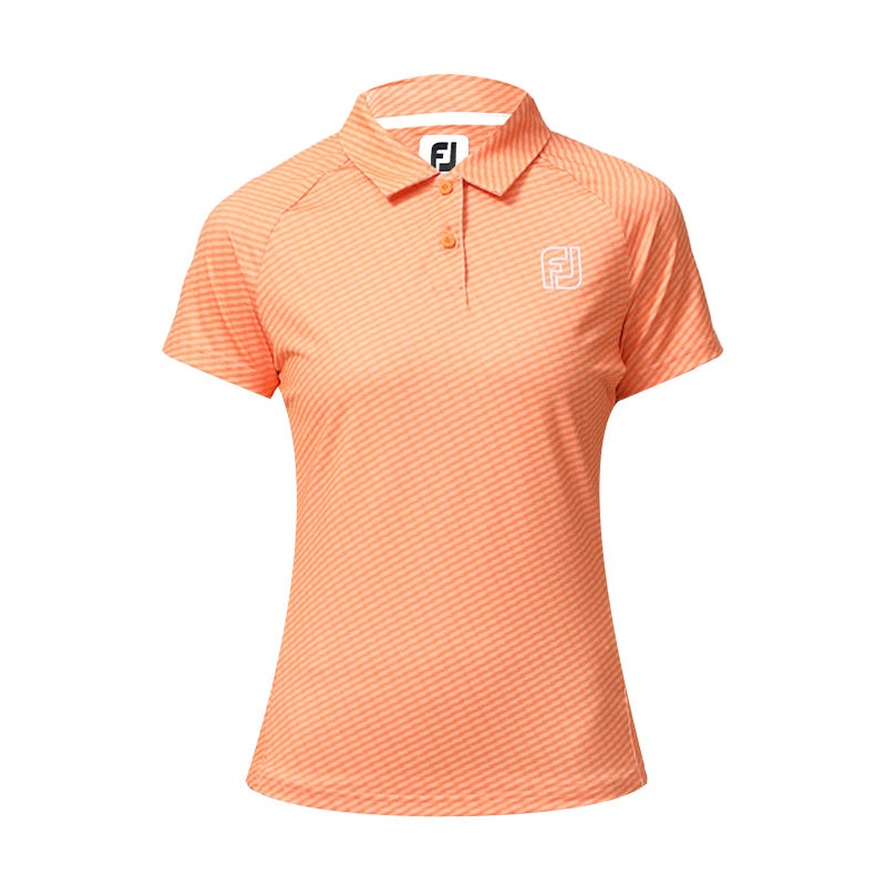 FOOTJOY Japan Women’s Short Sleeve Polo (Orange)