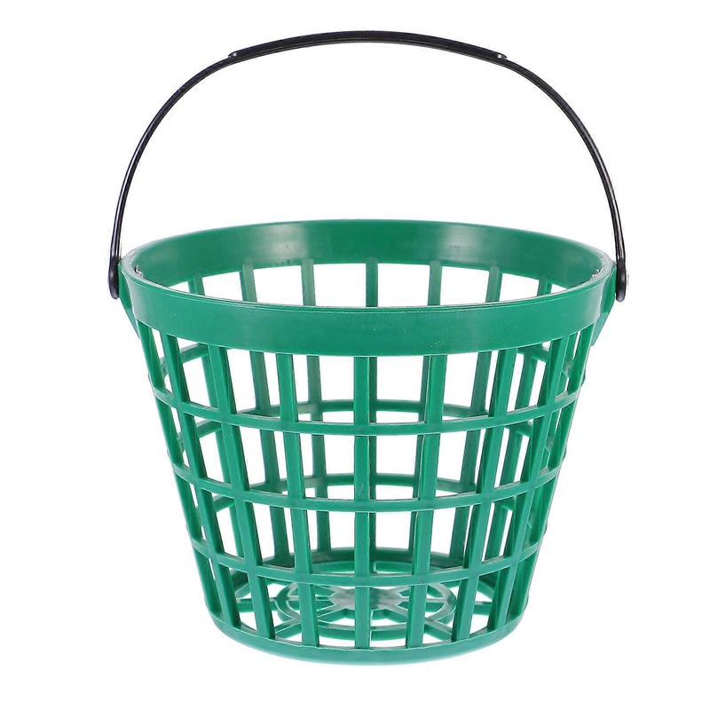 Nylon Golf Ball Basket with Handle  Durable Storage Container for Golf Practice and Organization