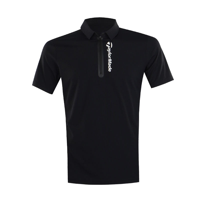 TAYLORMADE Edgy Basic Men’s Polo (Black)