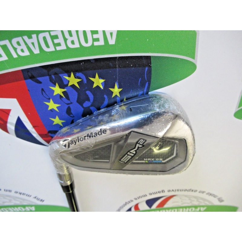 Taylormade Sim2 Max Os Left Hand 7 Iron Fujikura Ventus Blue 7.S Stiff Flex