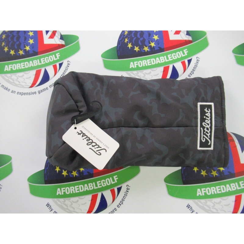 Titleist Limited Edition Barrel Black Camo Fairway Wood Head Cover
